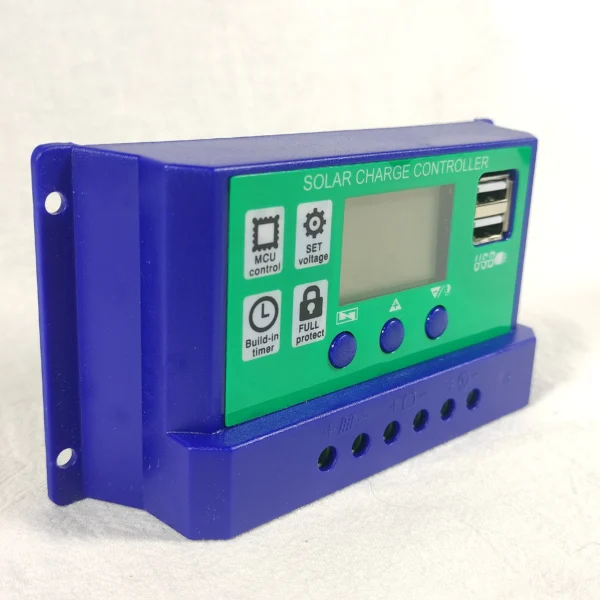 20A PWM Solar Panel Controller | Congsin 12V/24V Auto Detection for Off-Grid Kits & Mobile Energy - Image 4