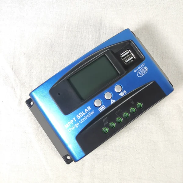 100A High-Power Solar Controller | Congsin PWM Regulator with Smart LCD for Battery Banks & Solar Arrays - Image 3