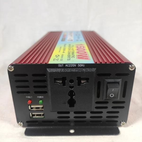 1500W New-Gen Modified Sine Inverter – Dual DC Input (12V–60V) for Field AC Power, Solar Banks & Battery Cabinets | Congsin GridFlex - Image 4
