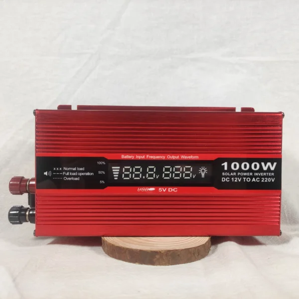 Reliable 1000W Modified Sine Wave Inverter – DC 12V to AC 110V with LED & Fuse Protection for Tools, Electronics & Backup | Congsin FieldEdge - Image 2