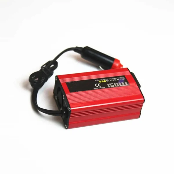 150W Off-Grid DC to AC Car Inverter with Battery Clip – 12V Input to 110V Output for Outdoor Tools & Light AC Devices | Congsin FieldMate - Image 5
