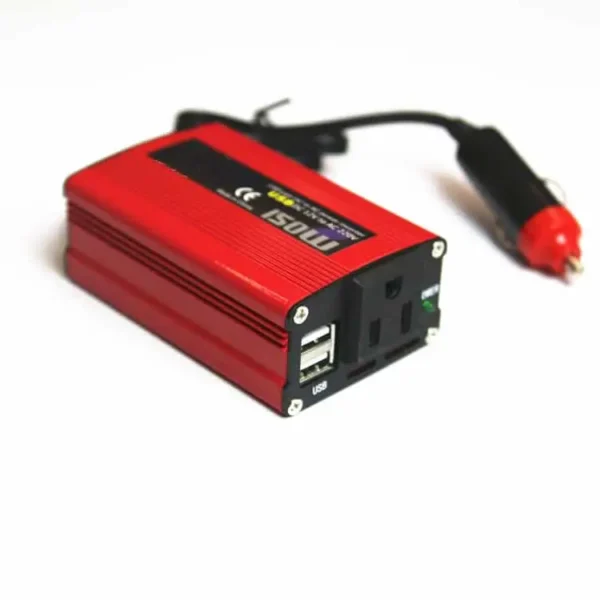 150W Off-Grid DC to AC Car Inverter with Battery Clip – 12V Input to 110V Output for Outdoor Tools & Light AC Devices | Congsin FieldMate - Image 6