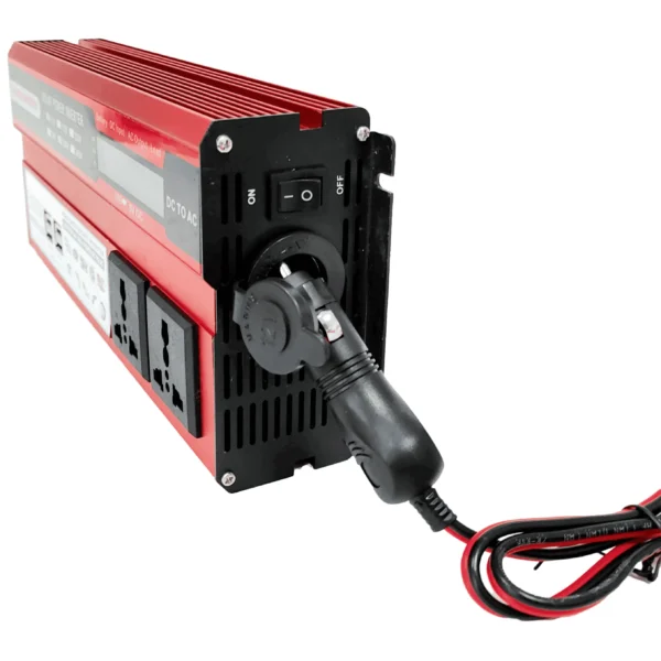 Congsin StudioGrid 2000W Inverter – 12V DC to 110V AC with 4 USB Ports & Digital Display for Studios, Booths & Event Power - Image 2