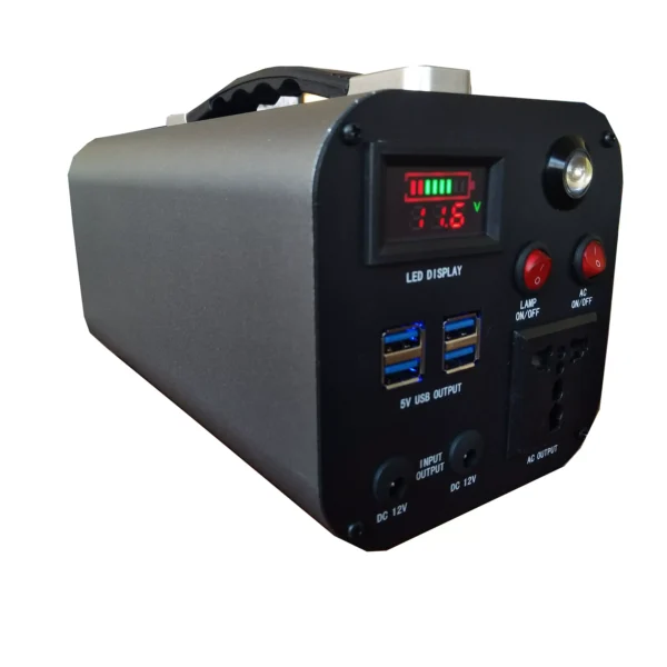 500W Lightweight Power Hub – Congsin 30A Battery Station for Off-Grid Adventures, Tools & Daily Charging - Image 4