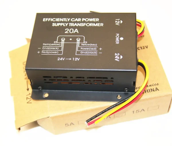 High-Efficiency 20A 24V to 12V Buck Converter – Congsin Module for Trucks, Boats & Off-Grid Systems - Image 3