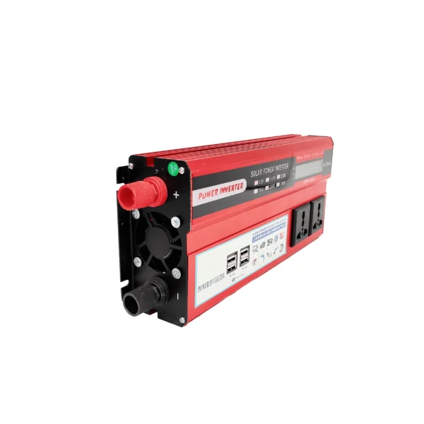 Congsin StudioGrid 2000W Inverter – 12V DC to 110V AC with 4 USB Ports & Digital Display for Studios, Booths & Event Power - Image 6