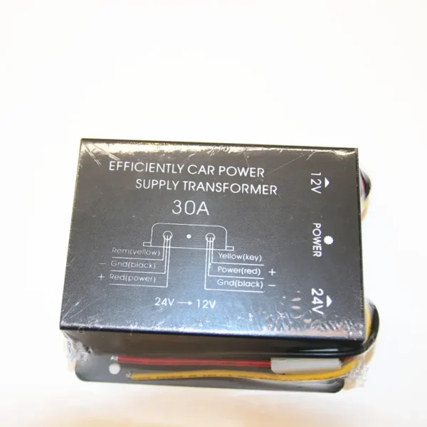 Heavy-Duty 30A 360W DC-DC Buck Converter – 24V to 12V Voltage Regulator for Solar & Vehicle Power Systems - Image 5