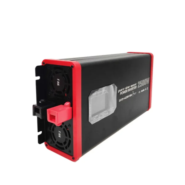 Congsin 2500W Pure Sine Wave Inverter – Rugged Housing, Smart LCD, High Surge Output for Off-Grid Cabins & Sensitive Electronics - Image 4
