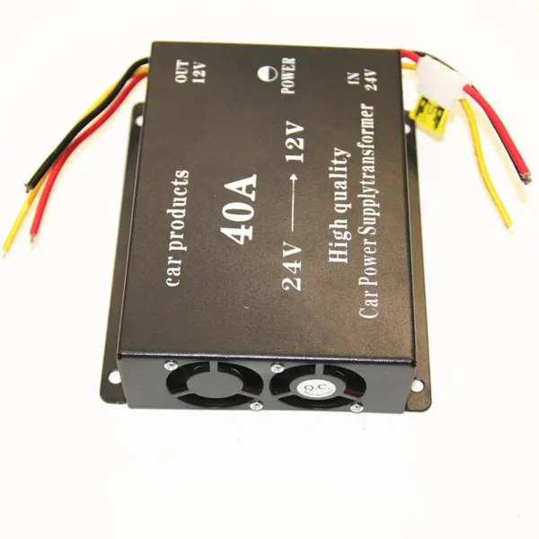 Congsin 40A 24V to 12V DC Converter – High-Efficiency Step-Down Module for Auto, Marine & Off-Grid Power - Image 2