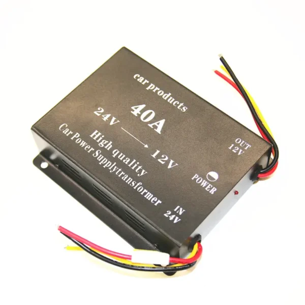 Congsin 40A 24V to 12V DC Converter – High-Efficiency Step-Down Module for Auto, Marine & Off-Grid Power - Image 3