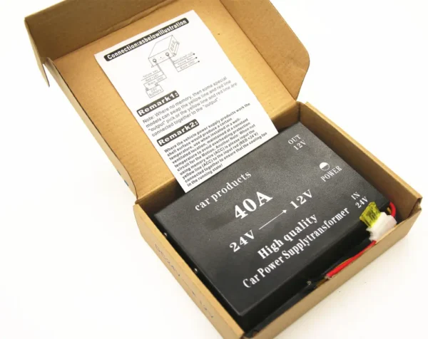 Congsin 40A 24V to 12V DC Converter – High-Efficiency Step-Down Module for Auto, Marine & Off-Grid Power - Image 4