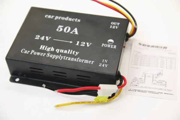 Stable 600W DC Buck Converter | 50A 24V to 12V Module for Automotive, Marine & Off-Grid Power Systems - Image 5