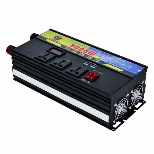 Industrial 3000W DC to AC Inverter – Congsin Modified Sine Wave Unit for Off-Grid Infrastructure, Mobile Workshops & Power Tools - Image 5