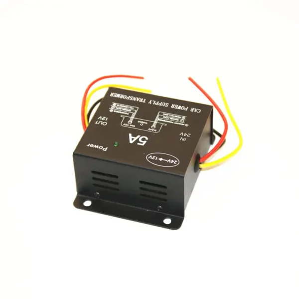 5A 24V to 12V Step-Down Converter – 60W Power Module with Dual Fans for Automotive & Solar Applications - Image 5