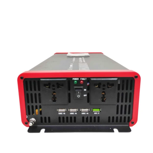 3000W Full-Power Pure Sine Inverter with Multifunction Display & Dual AC Outlets – Ideal for RVs, Solar Systems & Emergency Backup | Congsin GridSafe - Image 6