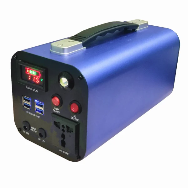300W Camping Solar Power Station – Congsin Portable Unit with 30A Battery & Clean Modified Sine Output - Image 4