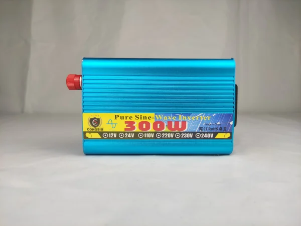 300W Pure Sine Wave Inverter – Portable DC to AC Power Solution for Cars and Outdoor Camping - Image 2