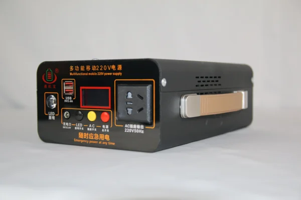 300W Solar Station by Congsin – 16A Lithium Battery for Mobile Power, Remote Use & Emergency Energy Backup - Image 2